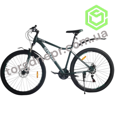Велосипед SPARK VECTOR 29`` ст19 ам, лок-аут, диск, темно-зеленый, Зелёный