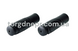 Ручки руля (грипсы) FLANB FL-434-1 125мм, черные, Черный