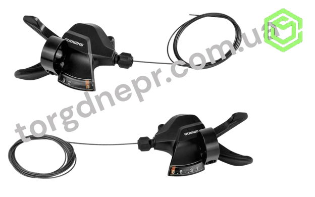 Манетки моноблок велосипедні (шифтер) Shimano SL-M315 3*8S , пара